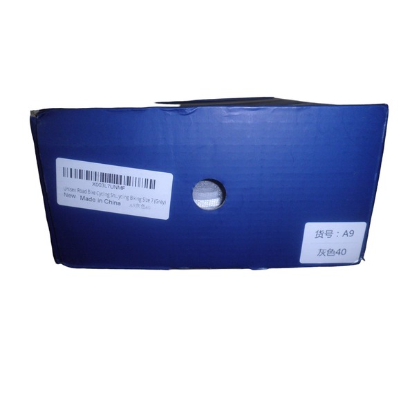 Unisex Road Bike Cycling Shoes 3 Straps, Delta Cleats for Indoor Use, Sz 7, Gray - Picture 11 of 12